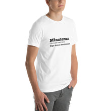 Load image into Gallery viewer, Student-Designed Minuteman T-Shirt