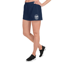 Load image into Gallery viewer, Women's Athletic Short Shorts - Round Logo
