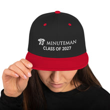 Load image into Gallery viewer, Class of 2027 Minuteman Snapback Hat

