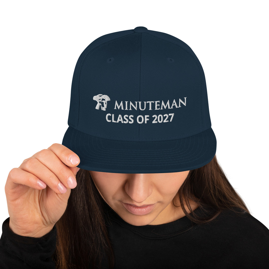 Class of 2027 Minuteman Snapback Hat
