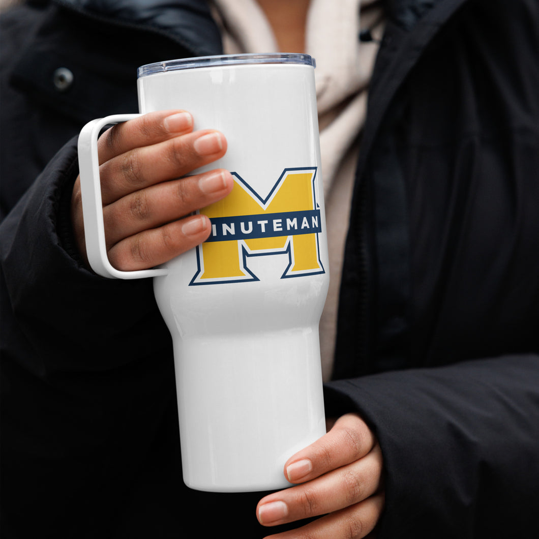 Travel Mug with a Handle - Sportsy Logo