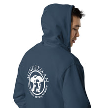 Load image into Gallery viewer, Unisex fleece zip up hoodie
