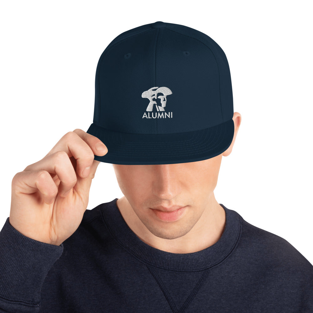 Alumni Embroidered Snapback Hat