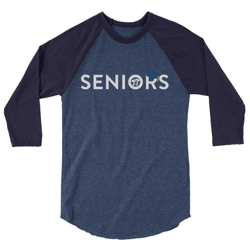 Seniors 3/4 sleeve raglan shirt